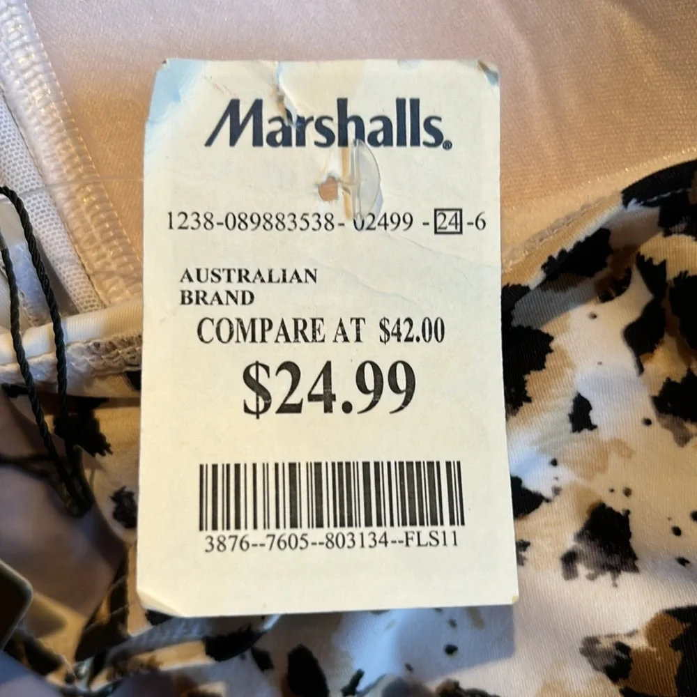 NWT Nip Tuck Swim one piece leopard print bathing suit with wrap top & ruching - Picture 10 of 16